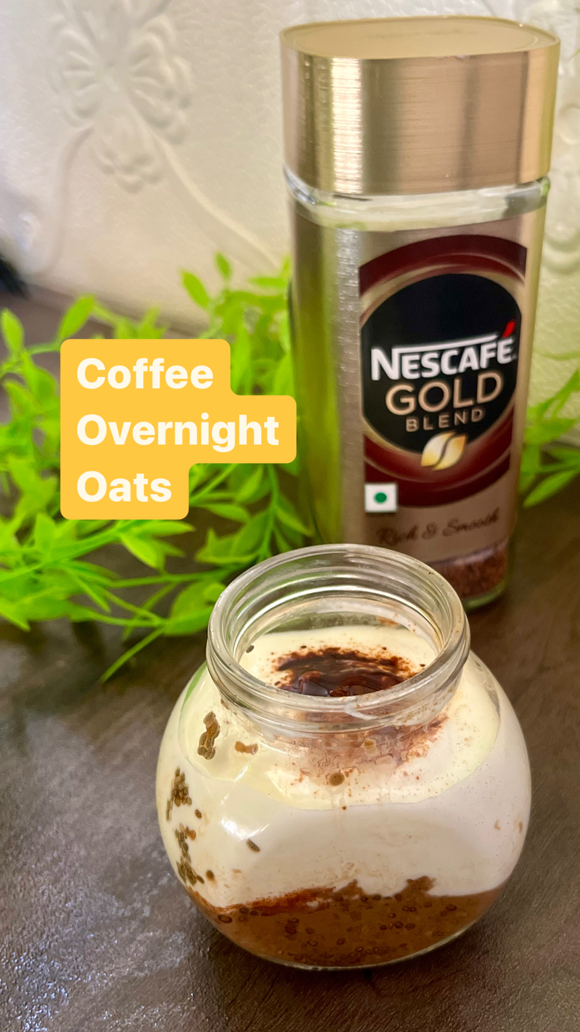Coffee Overnight oats recipe