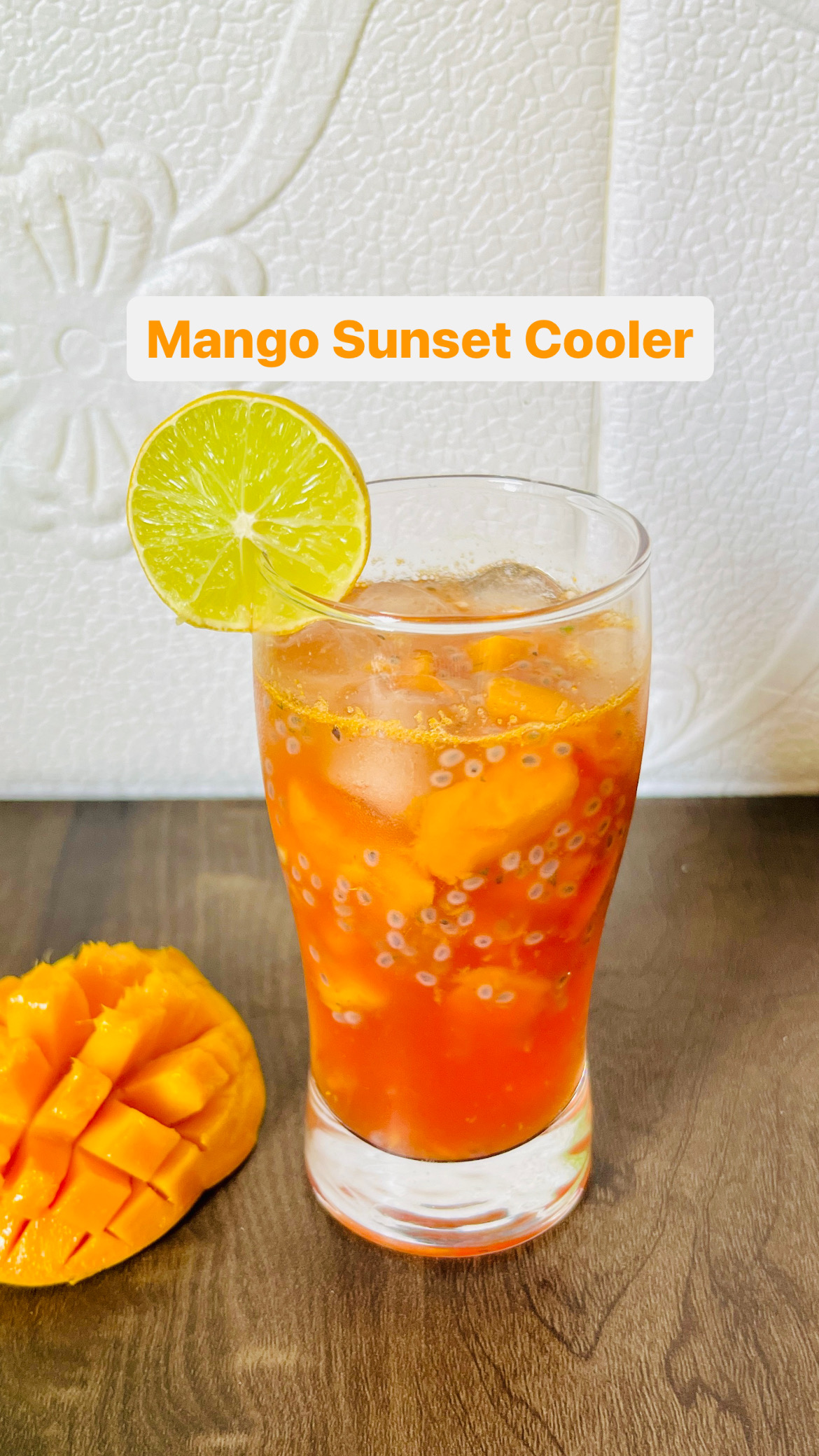 Refreshing Mango Sunset Summer Cooler Recipe | Quick & Easy